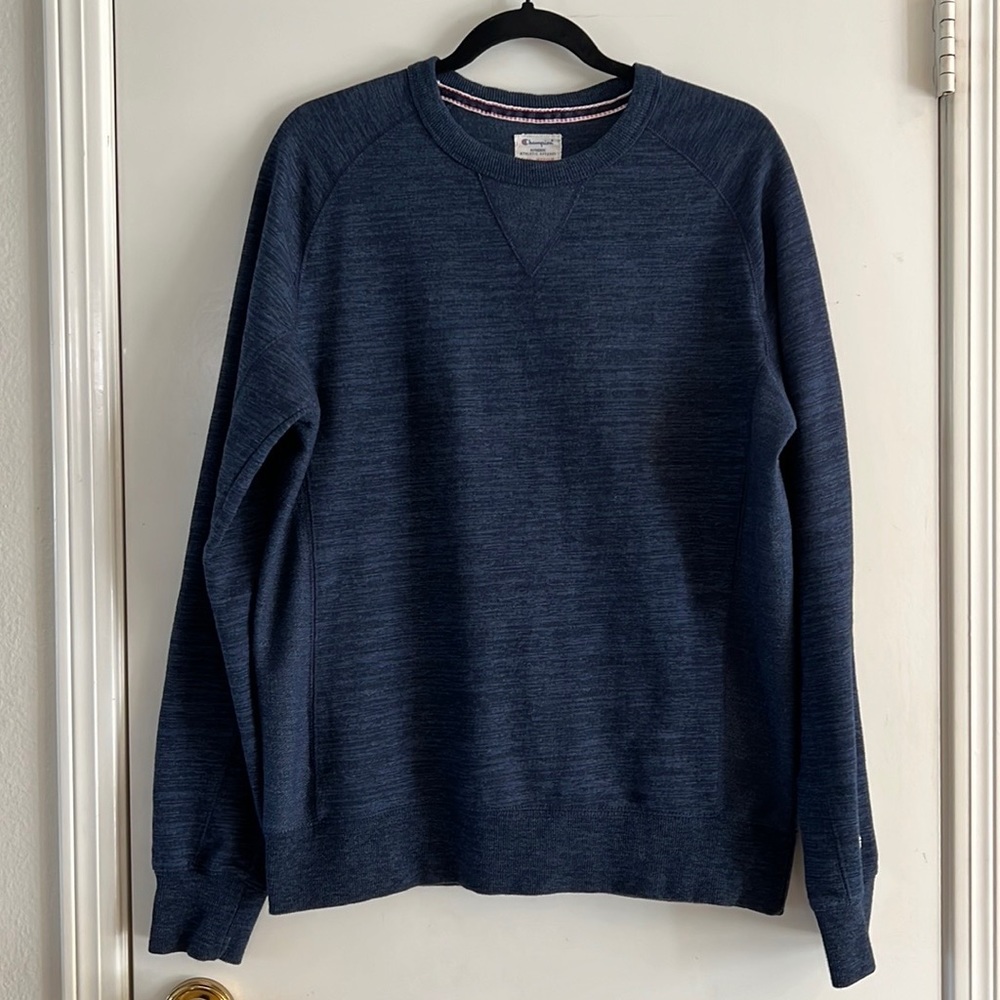 Champion men’s pull over crewneck sweatshirt